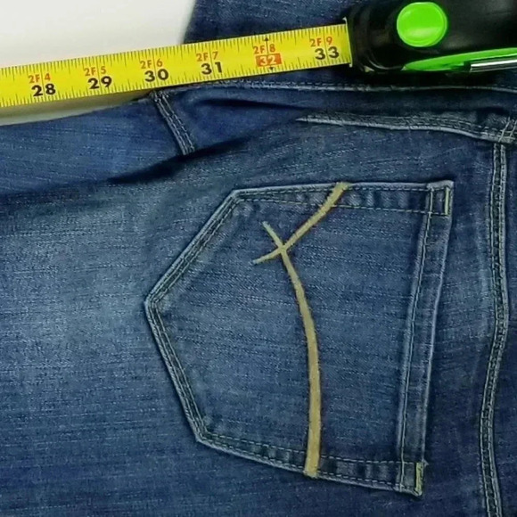 Bullhead Black Size 3 Juniors Skinniest Blue Denim Jeans Inseam Size 30 - Picture 4 of 11